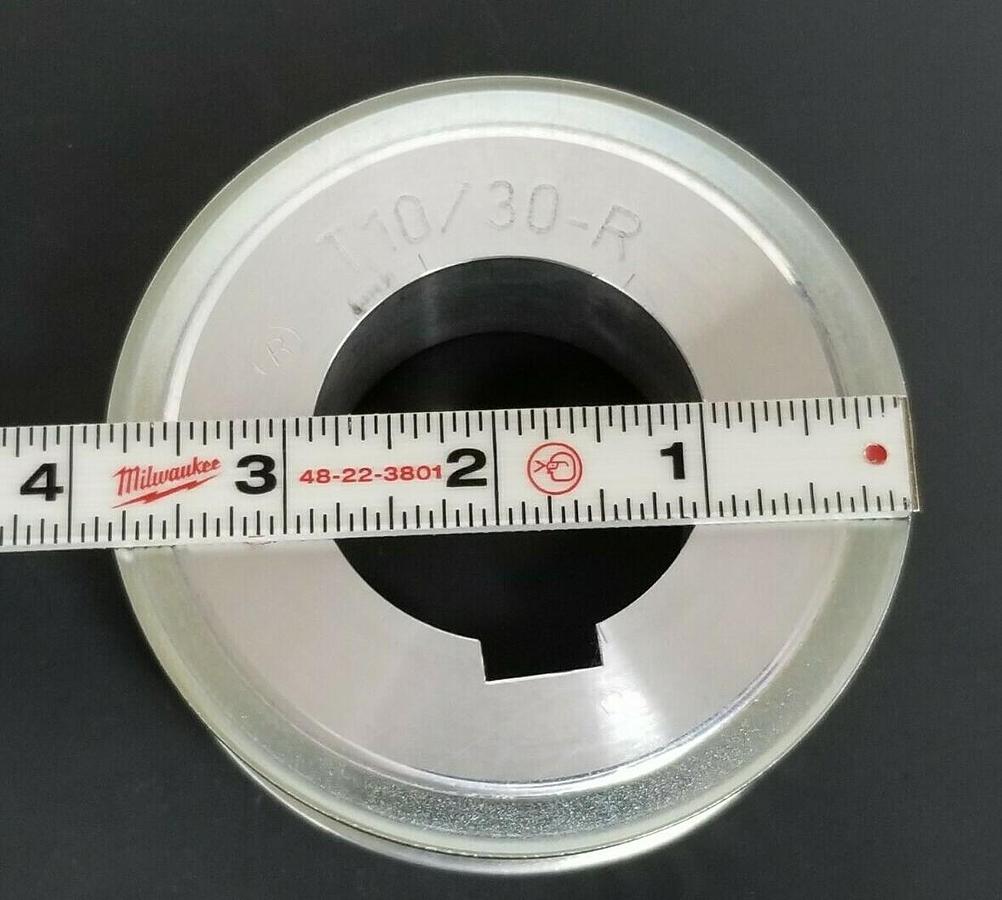 Used NEW GENERIC T10/30-R TIMING PULLEY SHEAVE 1-15/16'' IN. KEYED BORE 4'' IN. OD