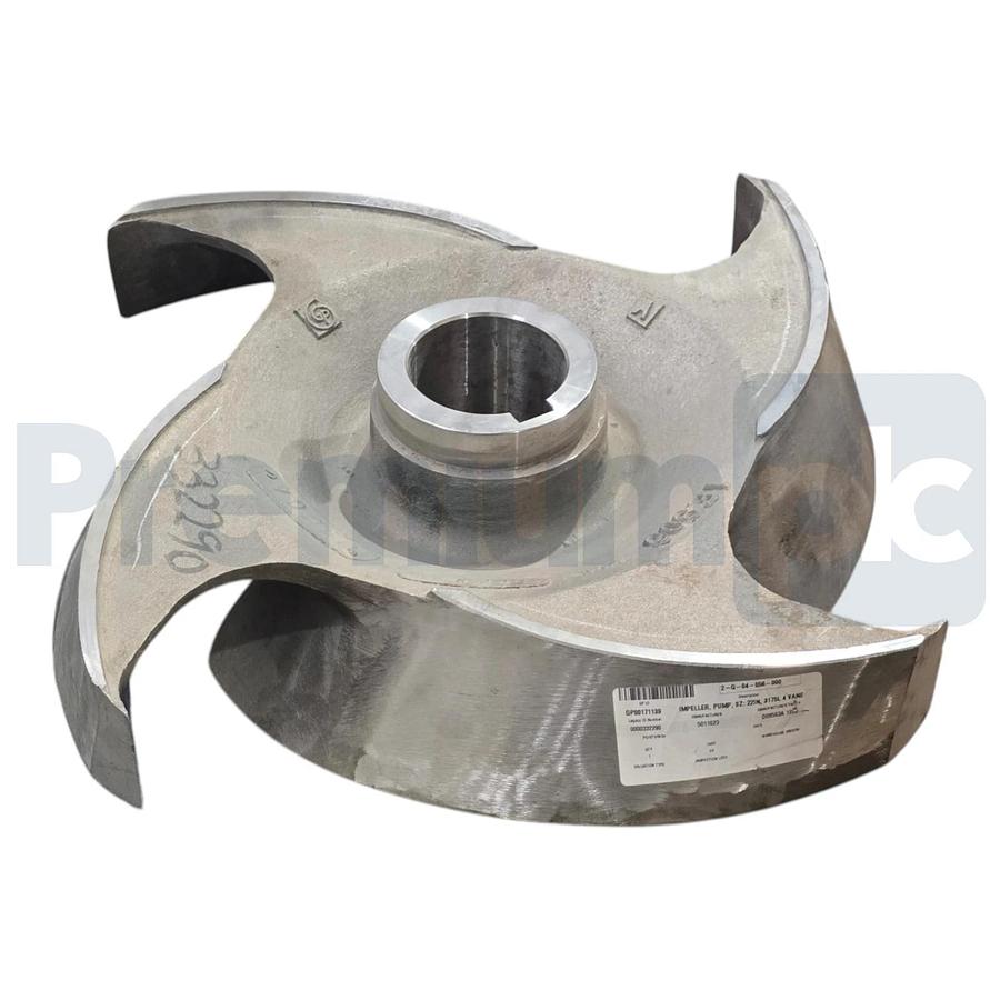 ITT Goulds Pumps D09563A-1203 Pump Impeller 22" 4 Vane 3175-L 12X14-22 316SS