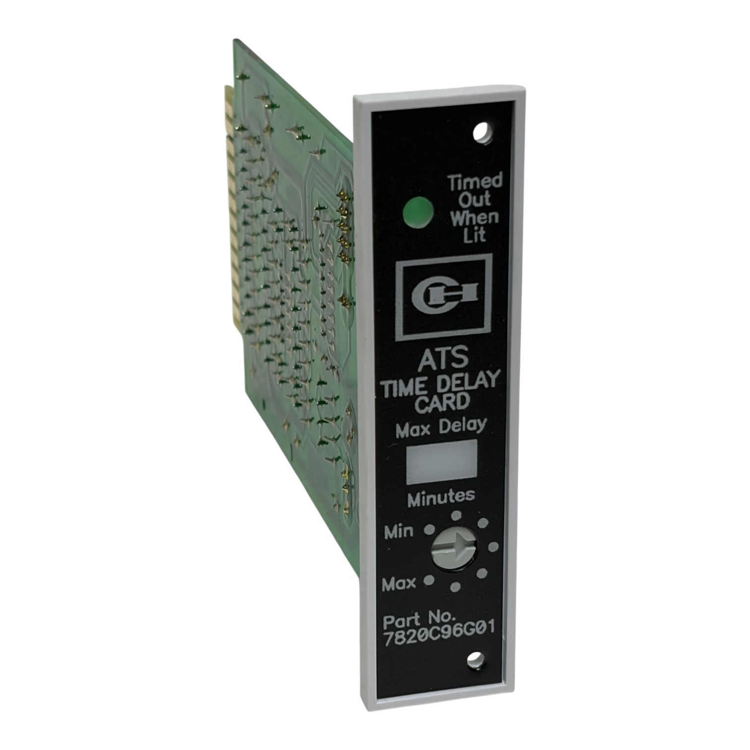 Used Eaton Cutler-Hammer 7820C96G91 ATS Time Delay Relay Card - New