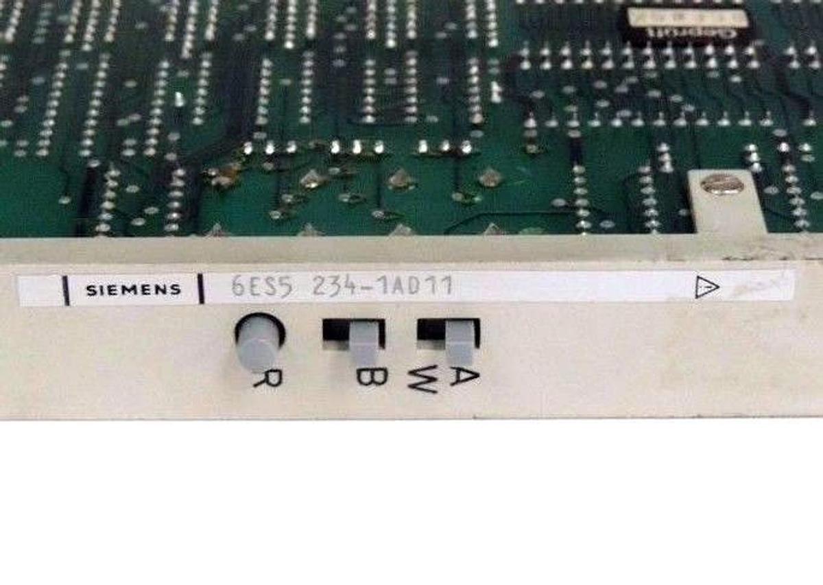 Used SIEMENS 6ES5-234-1AD11 MEMORY MODULE 6ES52341AD11
