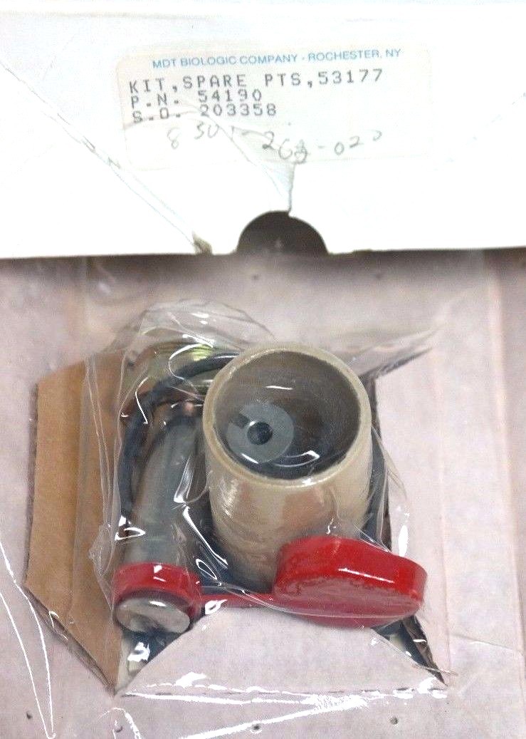 Used NIB MDT BIOLOGIC COMPANY 54190 SPARE PARTS KIT 53177