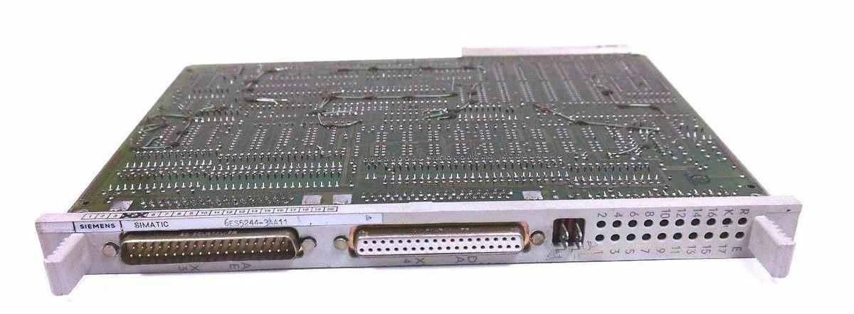 Used SIEMENS 6ES5244-3AA11 SIMATIC S5 TEMP. CONTROL MODULE 6ES5-244-3AA1 6ES52443AA1