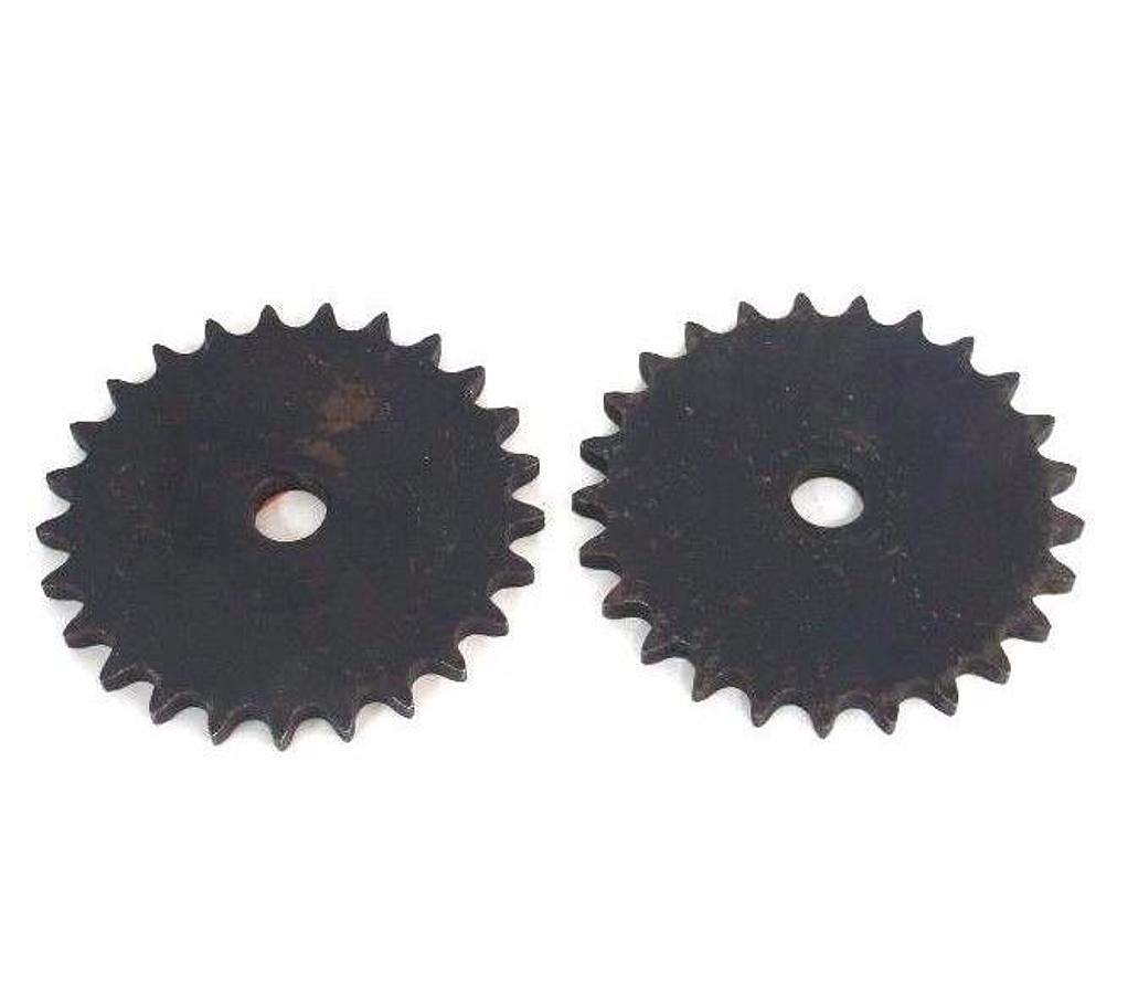 LOT OF 2 NEW MARTIN 40A25-5/8 SPROCKET 5/8IN, 25TEETH, 40A25
