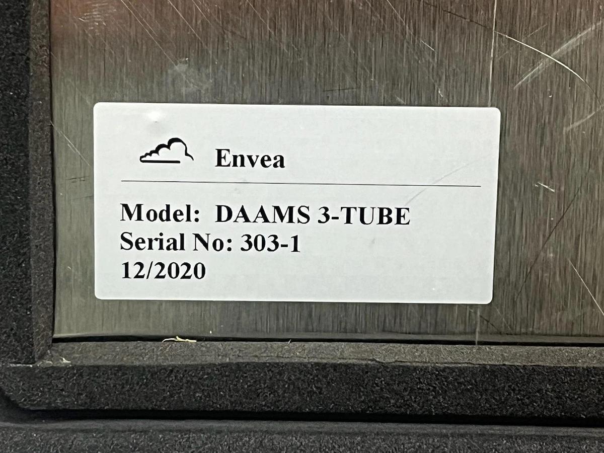 Envea DAAMS 3-Tube Gas Sampling System | SMC Regulator & Dwyer Gauge | NSNP