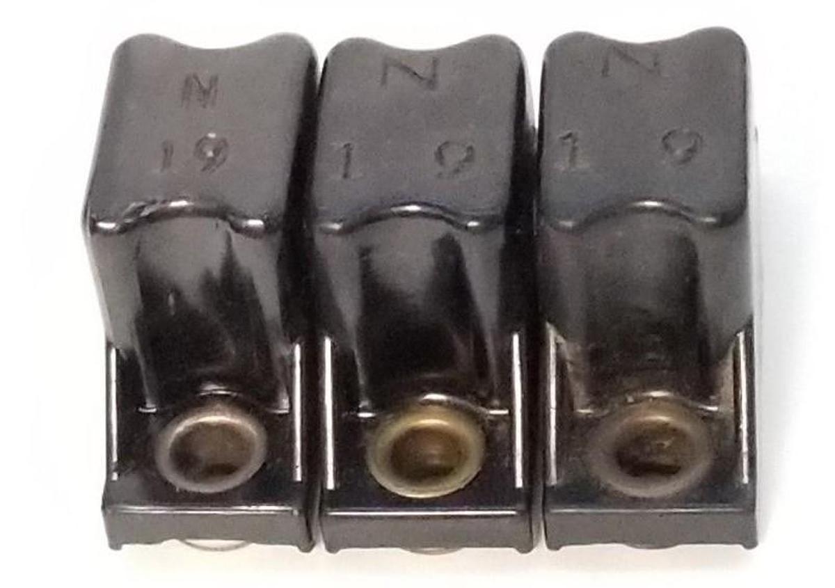 Used LOT OF 3 ALLEN BRADLEY N19 HEATER ELEMENTS