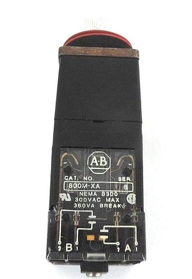 Used NIB ALLEN BRADLEY 800MR-N31QB SER. A SELECTOR SWITCH 800MR-N31Q