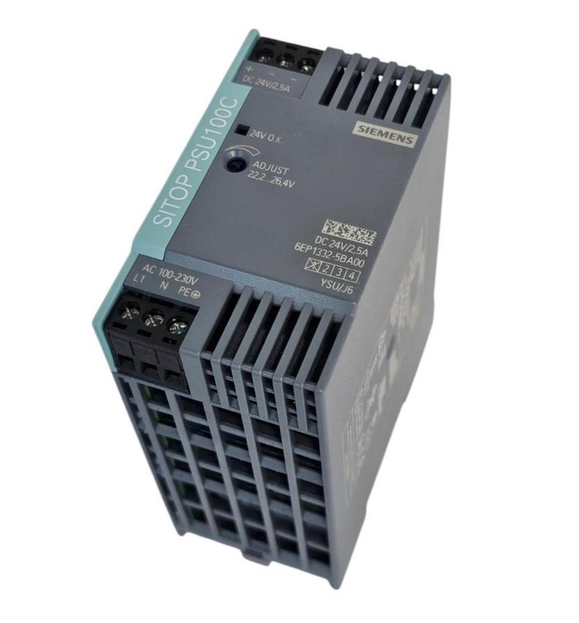 Used SIEMENS 6EP1332-5BA00 SITOP PSU100C POWER SUPPLY 24 VDC