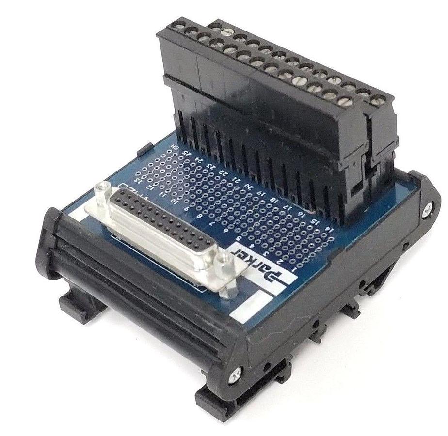 Used PARKER VM25 I/O BREAKOUT MODULE 25PIN