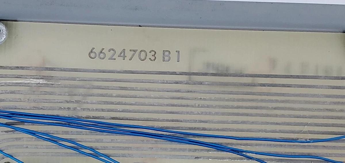 Used BAILEY CONTROLS 6624705A1 BRC PULSE ANALYZER PULSE DELAY BOARD 6624703-B1 191257
