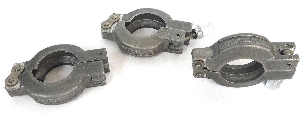 LOT OF 3 NEW FEDEGARI GR2755000 CLAMPS, AUTOCLAVE, SIZE 5