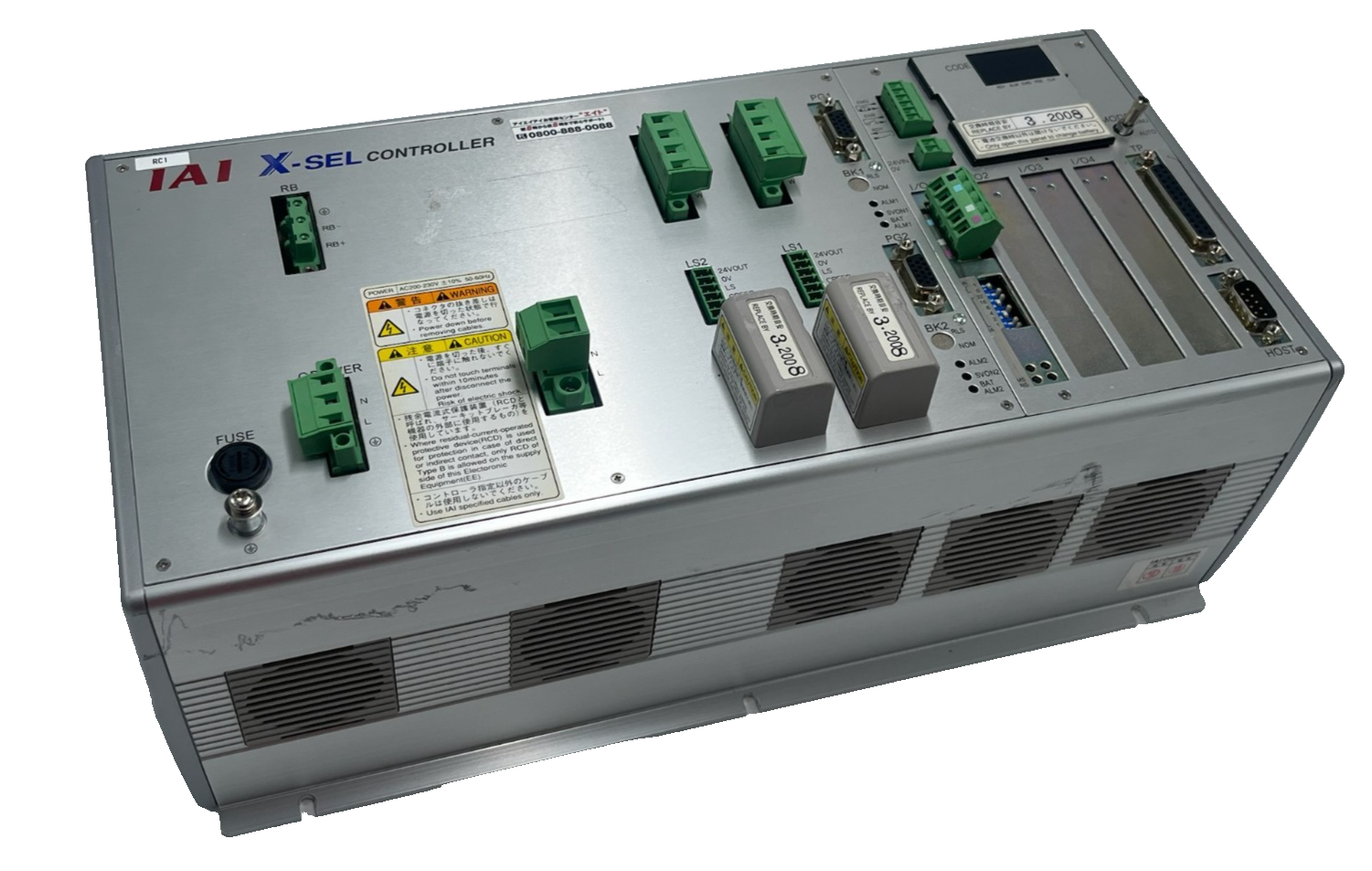 Used IAI X-SEL Controller XSEL-KET-2-60A-100A-DV-EEE-0-2 | 2-Axis DeviceNet 60W/100W