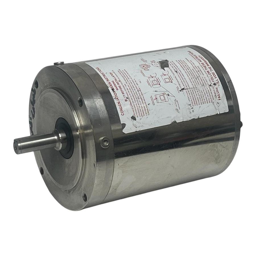 Sterling Electric SBY054MCA 1/2 HP Washdown Motor 3PH 230/460V 56C New Surplus