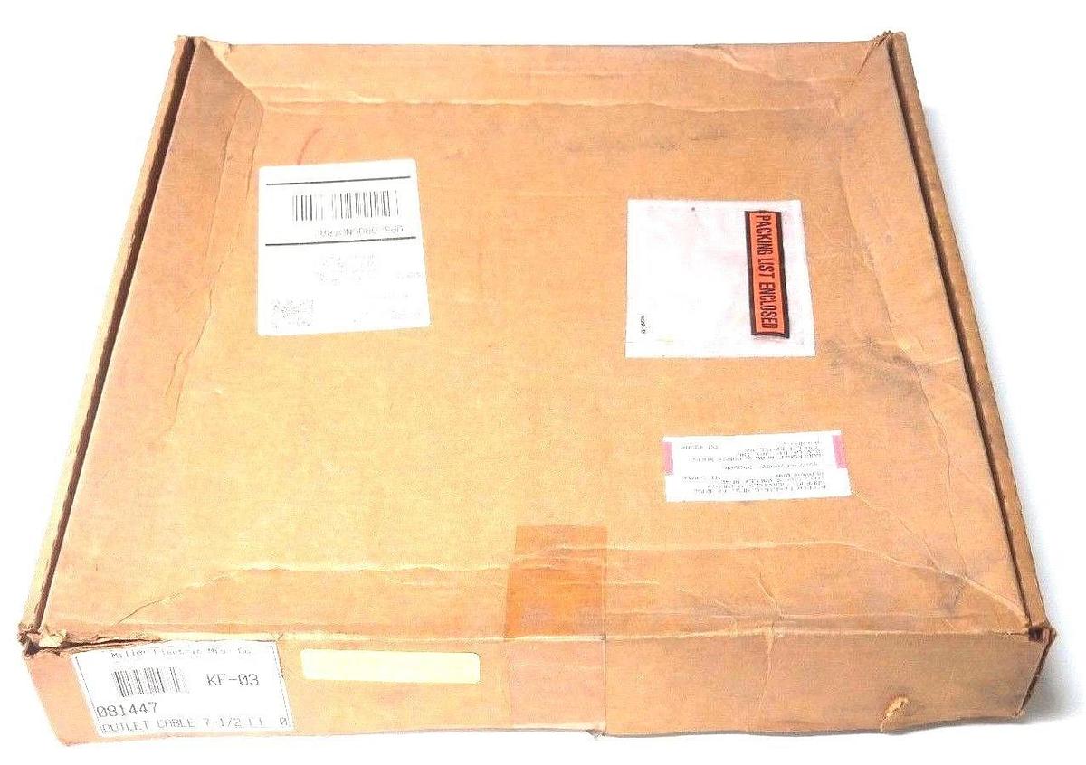 Used NIB MILLER ELECTRIC 081447 OUTLET CABLE KF-03, 7-1/2 FT