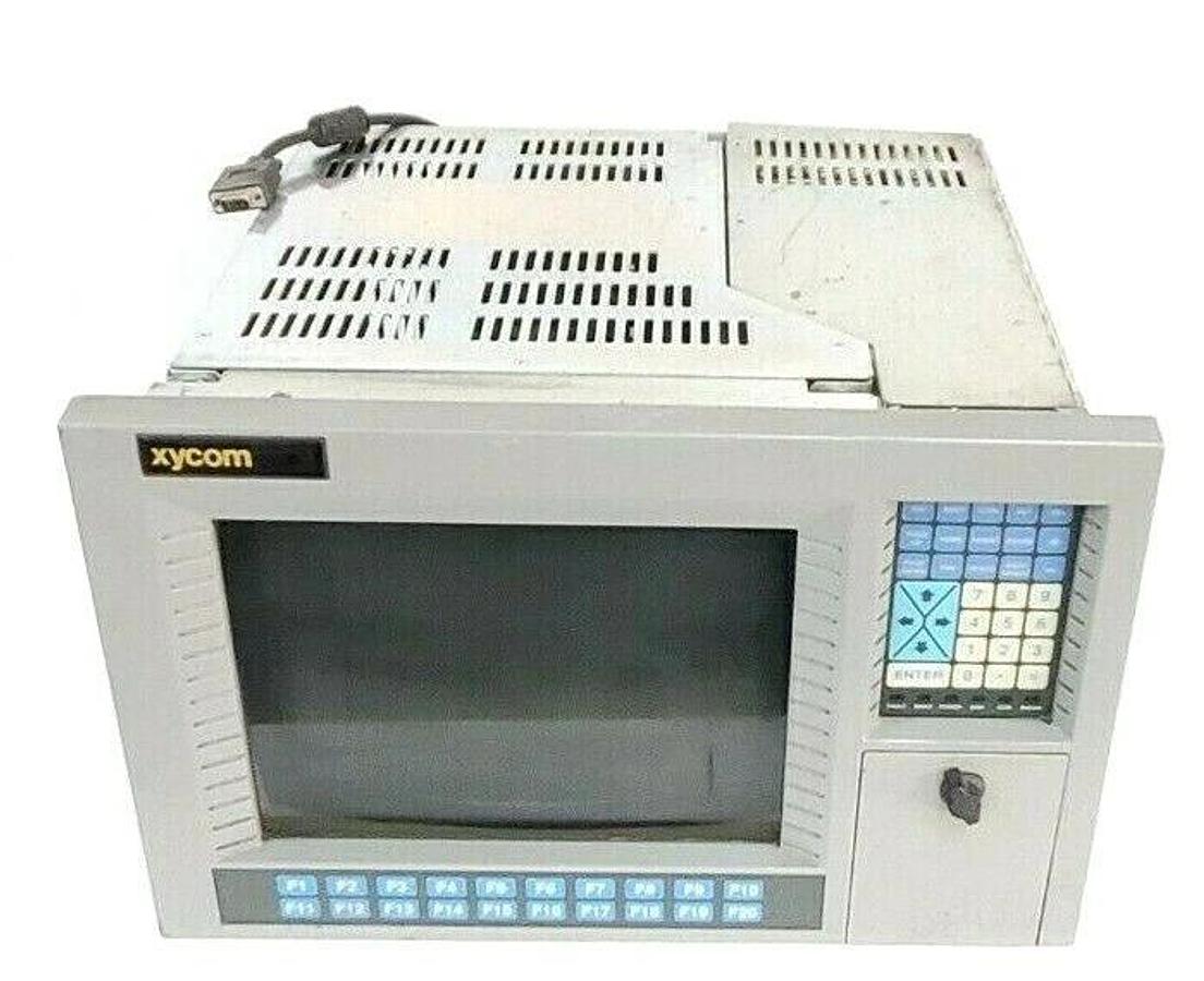 Used XYCOM 9450 OPERATOR INTERFACE MONITOR 713316-A 220396A 9450-27A1319020000