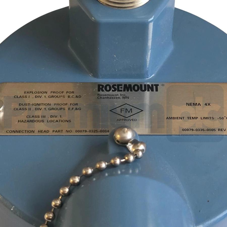 Rosemount Series 68 RTD Temperature Sensor Platinum 0068P21C30A100F62E5 NSMP