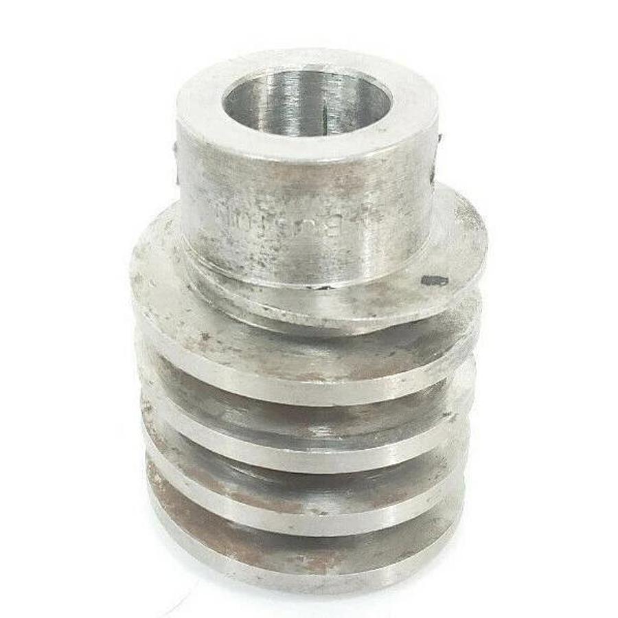 Used BOSTON GEAR SS # 530425 STAINLESS STEEL WORM GEAR LH HELIX