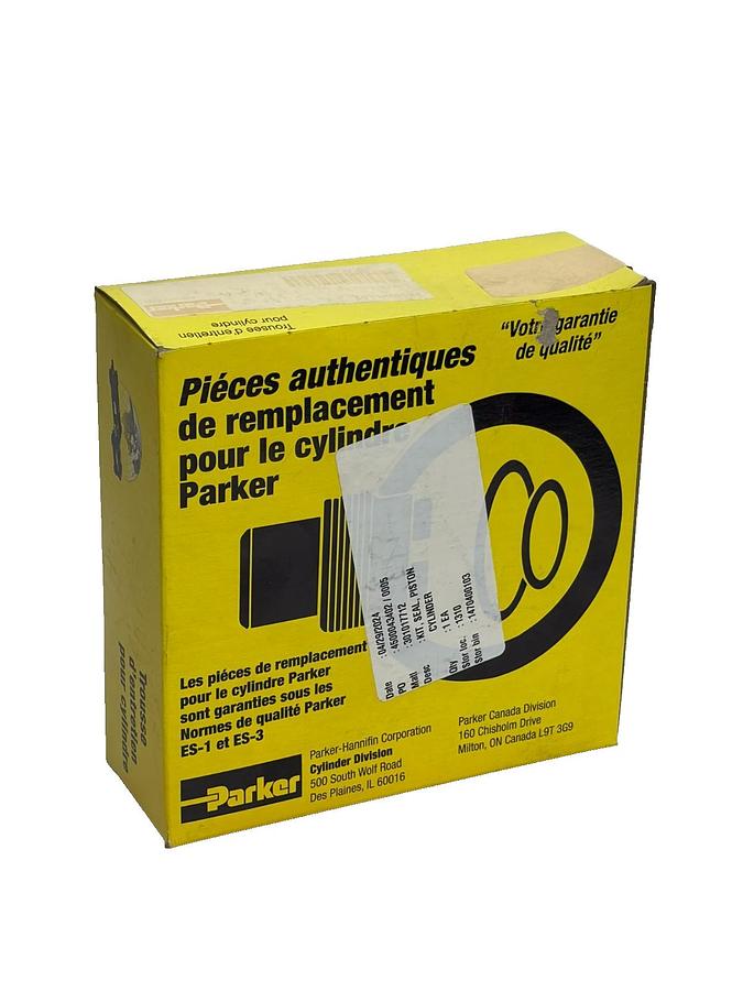Used Parker PK502HLL01 Hydraulic Cylinder Piston Seal Kit 5 Inch Bore Buna-N Class 1