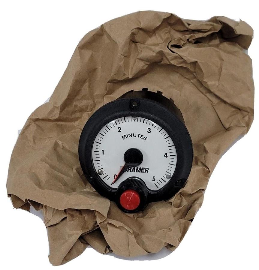 Used NEW CRAMER COMPANY 241E TIMER COUNTER 10001 AED 5-MIN 115V 60Hz