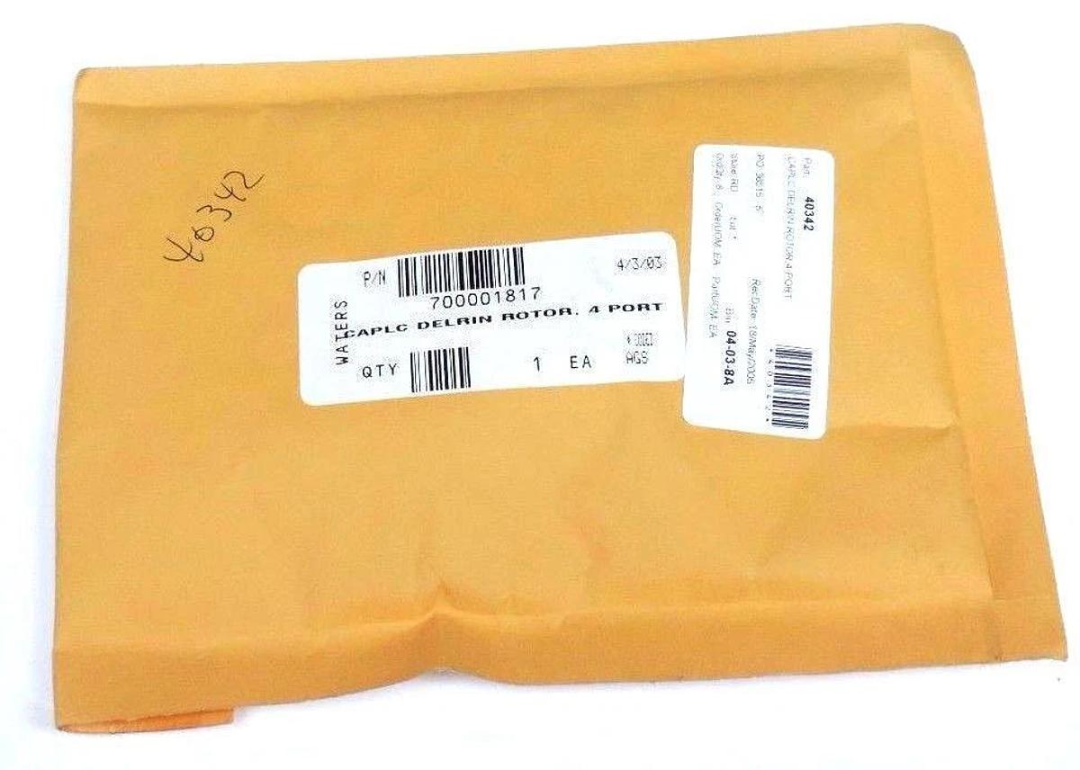 Used NEW SEALED WATERS 700001817 CAPLC DELRIN ROTOR, 4 PORT