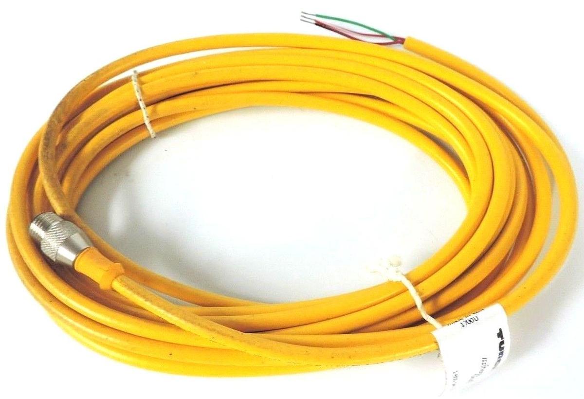 Used NEW TURCK P/N: SB 3T-6/S105 ID: U2486-2 MINIFAST MOLDED CORDSET