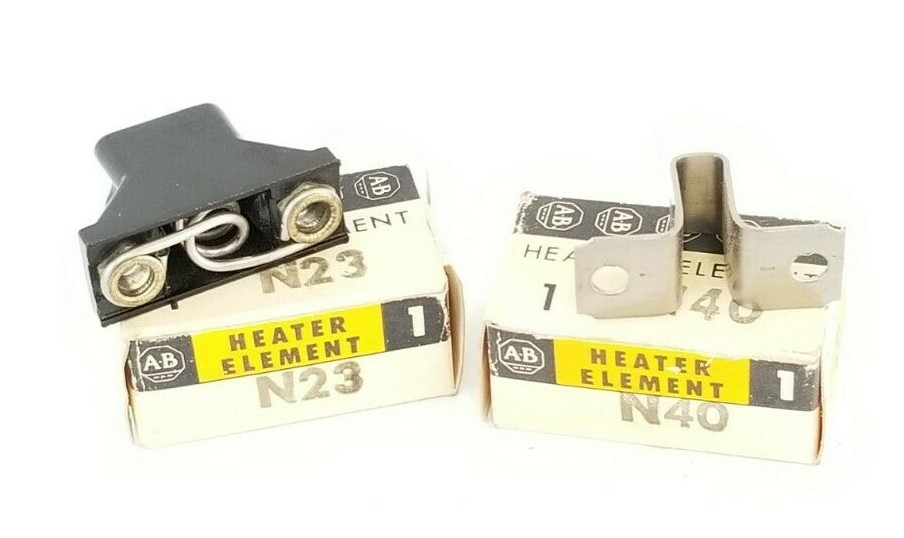 NIB ALLEN BRADLEY N23 & N40 HEATER ELEMENTS