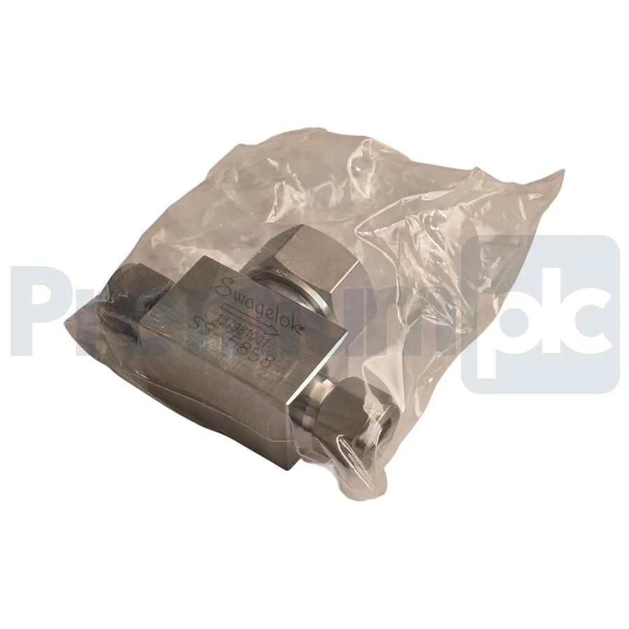 Swagelok SS-58S8 316SS Lift Check Valve 2.20 Cv 1/2" in Tube 6000psig SS58S8 NEW