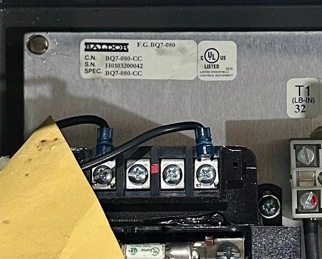 BALDOR BQ7-080-CC / BQ7080CC DYNAMIC BRAKE CONTROL F.G.BQ7-080 25-60HP NSNP