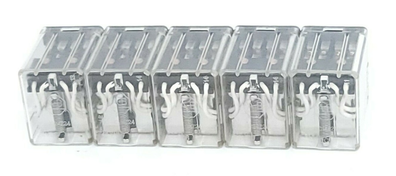 Used LOT OF 5 ALLEN BRADLEY 700-HC14Z24 RELAYS SER A 700HC14Z24