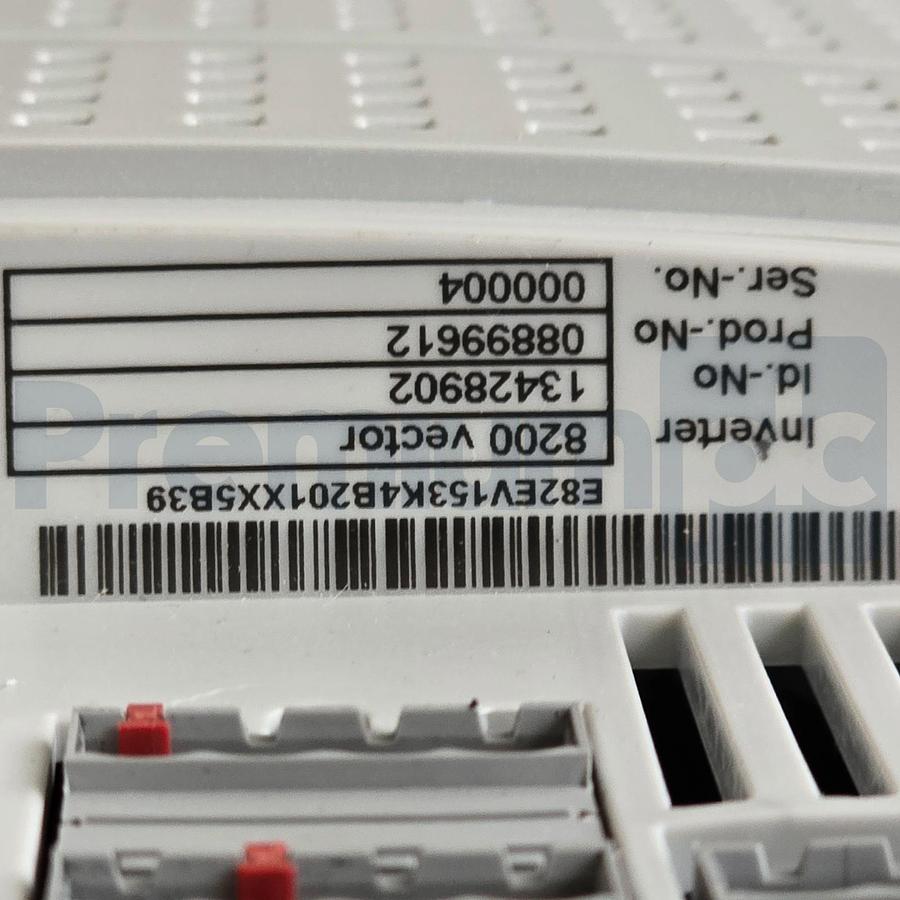 Used FETTE LENZE E82EV153K4B201 8200 Vector Freq. Inverter E82EV153K4B201XX5B39 NSMP