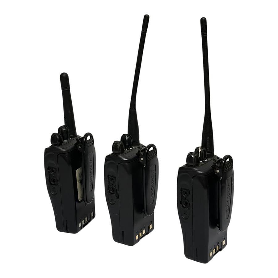 Used Kenwood TK-3360-K UHF Two Way Radio Transceivers - Lot of 3