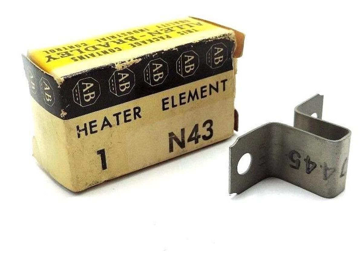 Used NIB ALLEN BRADLEY N43 HEATER ELEMENT