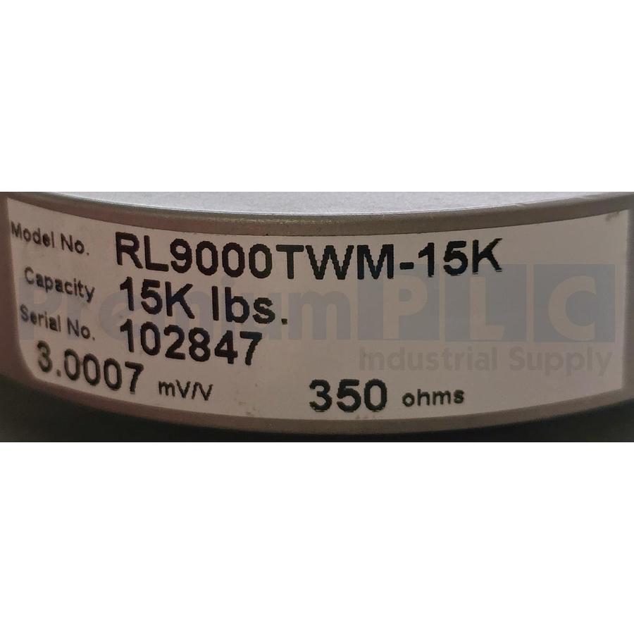 Used RICE LAKE RL9000 SERIES WEIGH MODULE LOAD CELL 15K lbs. RL9000TWM-15K 84357 NSNP