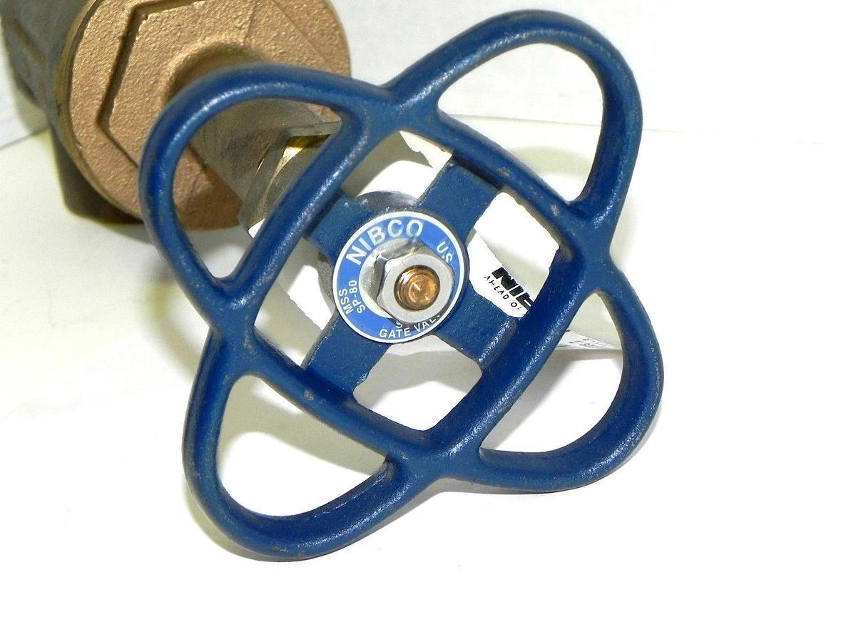 NEW NIBCO S-111 GATE VALVE 2'' SOLDER S111