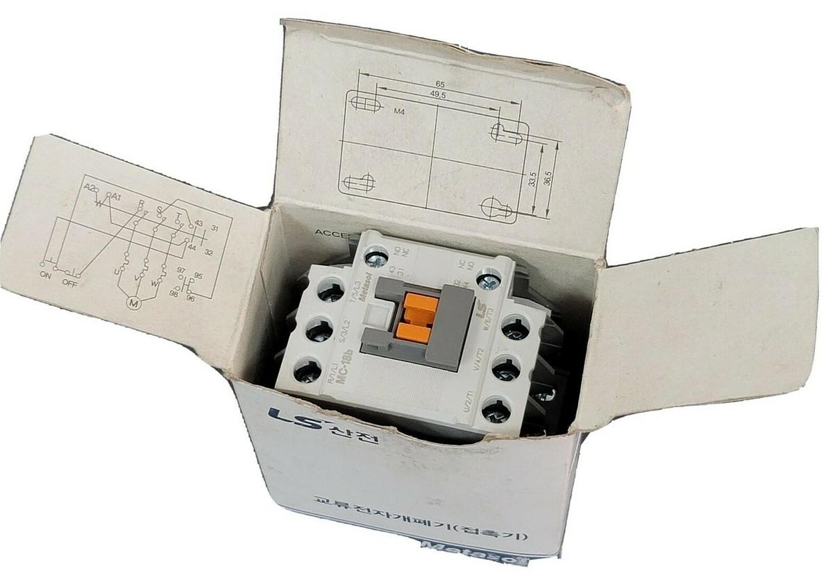Used NEW METASOL ALTECH CORP MC-18B-DC24V CONTACTOR 3 POLE 18A MC18BDC24V