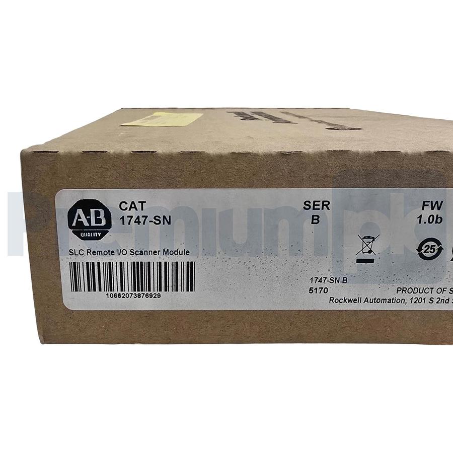 Used Allen Bradley 1747-SN /B SLC 500 Remote I/O RIO Scanner Module 1747SN NSFS 2023