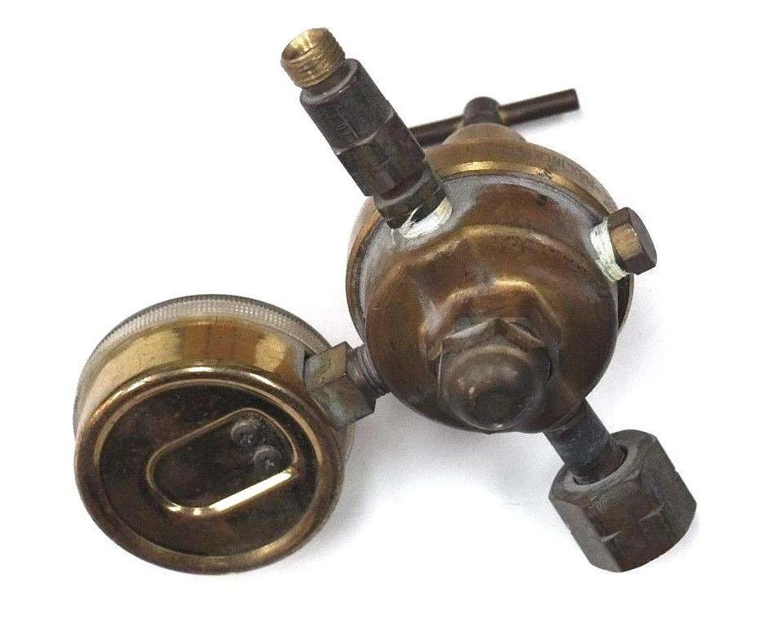 Used VICTOR EQUIPMENT S510A COMPRESSED GAS REGULATOR 304161, 350PSI W/ GAUGE