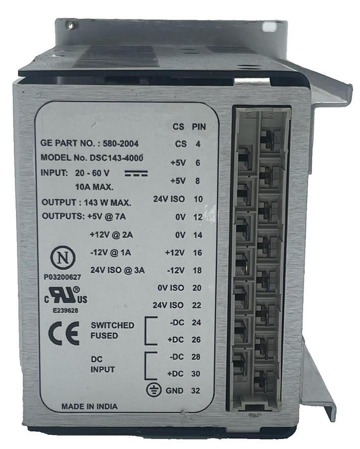 Used GE D20-PS Power Supply 580-2004 DSC143-4000 High Voltage AC/DC