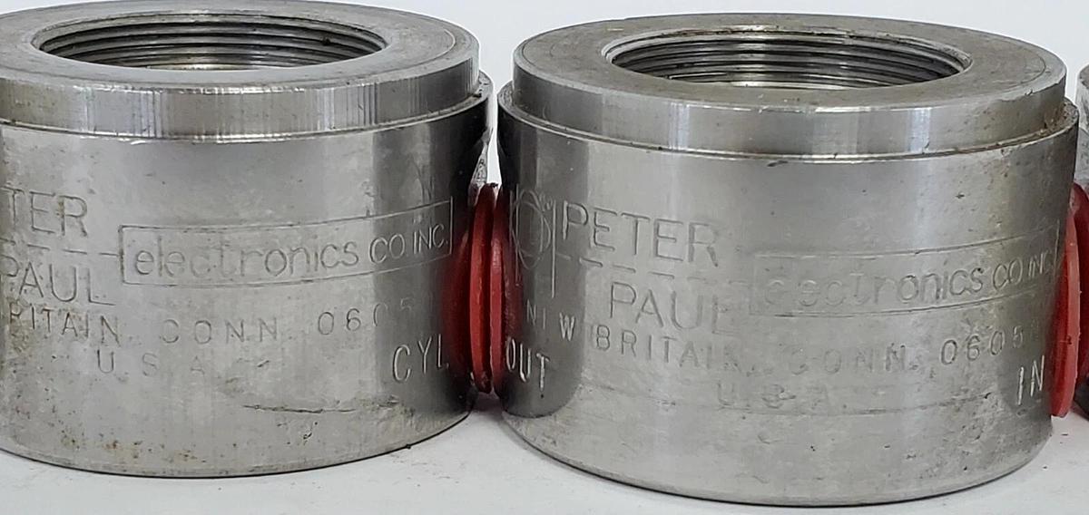 Used LOT OF 5 PETER PAUL SOLENOID VALVE BASES