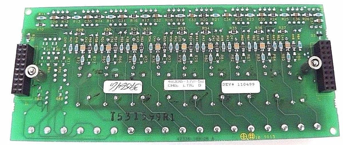 Used ALLEN BRADLEY 42336-173-52 REV. F CONTROL INTERFACE BOARD 4233617352