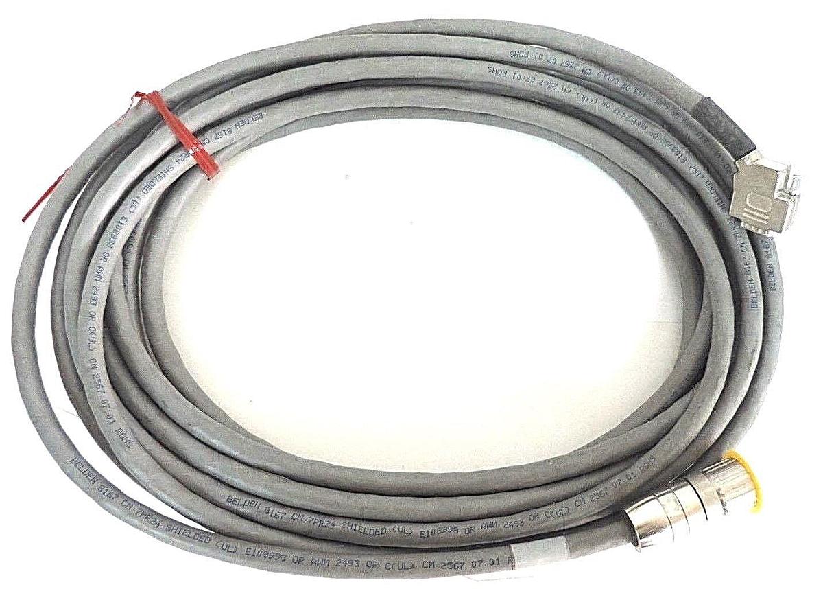 Used NEW FG5761349-04 ENCODER CABLE 16PIN M23 MIN DB15 45, ENCD, FG576134904