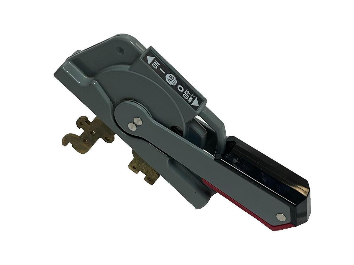 Allen-Bradley 1494V-H1 Circuit Breaker Disconnect Handle Black/White label