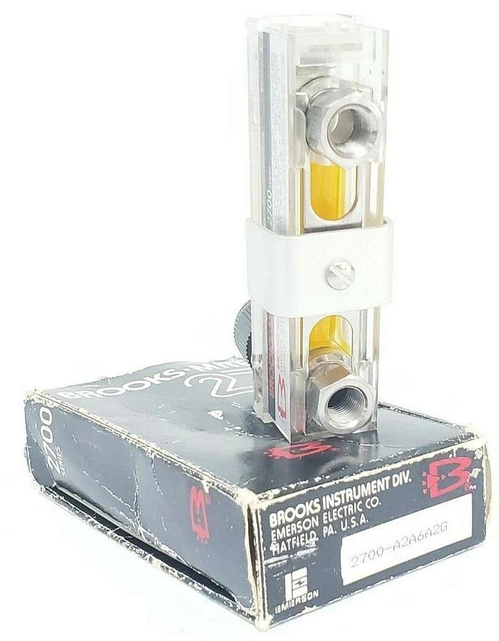 NIB BROOKS INSTRUMENT 2700-A2A6A2G FLOWMETER 2700 SERIES