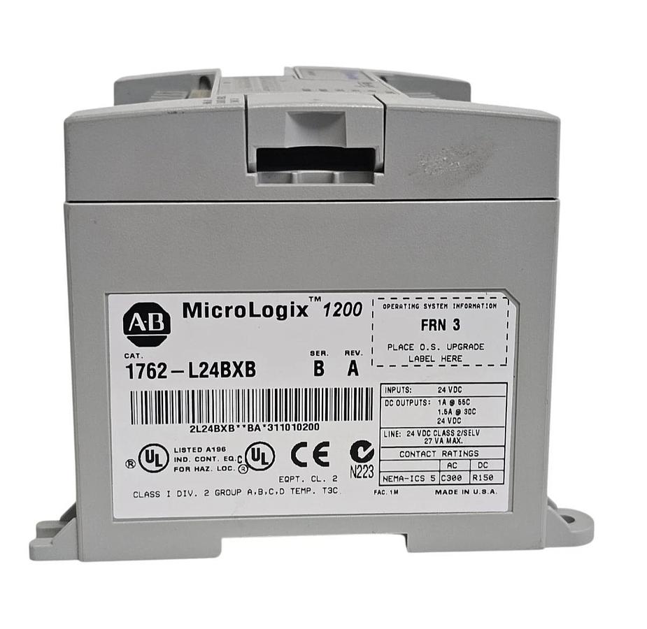 NEW Allen-Bradley 1762-L24BXB /B MicroLogix 1200 24-Point PLC Controller 24VDC