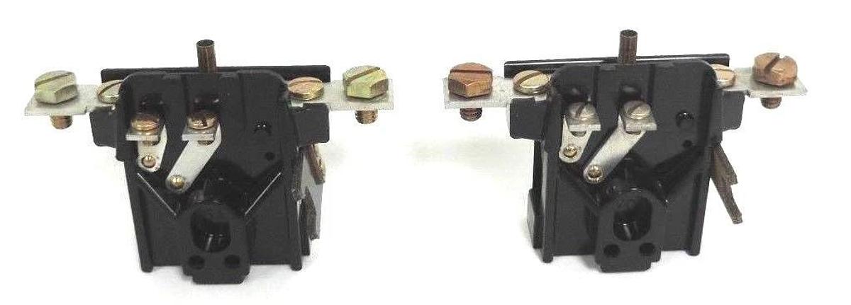 Used LOT OF 2 NIB ALLEN BRADLEY X-42184 R.H. OVERLOAD RELAYS X42184, SIZE 2