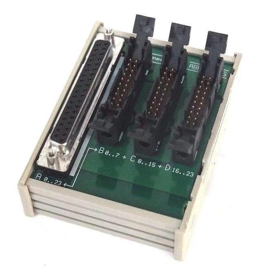 Used NIB TELEMECANIQUE ABE7ACC05 WIRING ADAPTATOR BASE ABE7-ACC05, 064443