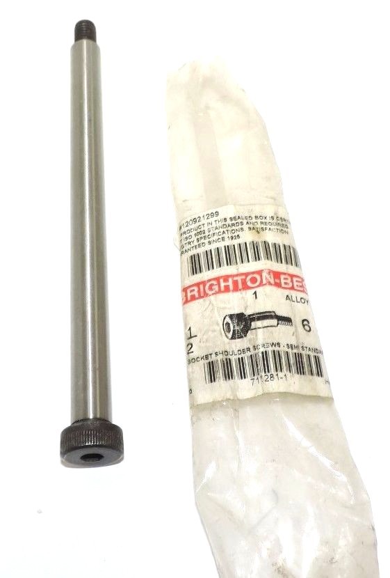 Used NEW BRIGHTON-BEST HT# 120921299 SOCKET SHOULDER SCREW 6-1/2'' ALLOY