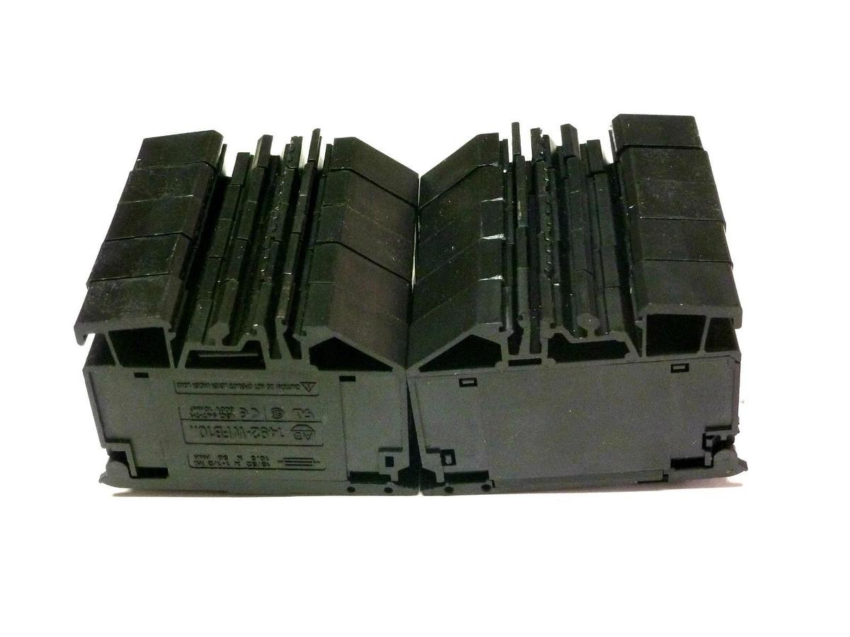 Used LOT OF 10 ALLEN BRADLEY 1492-WFB10 IEC SINGLE CIRCUIT FUSIBLE BLOCK 1492WFB10