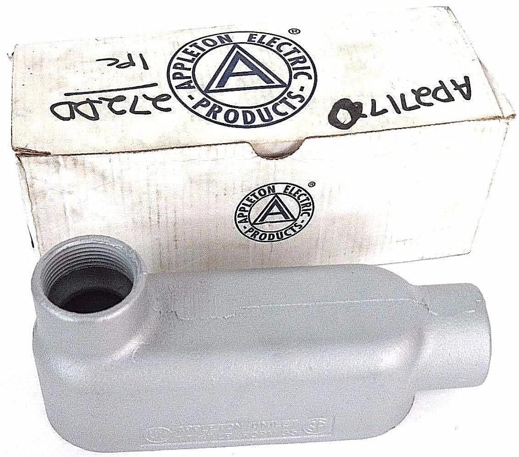 Used NIB APPLETON LB125-M 1-1/4INCH MALL IRON FORM 35 UNILETS TYPE LB CONDUIT LB125M