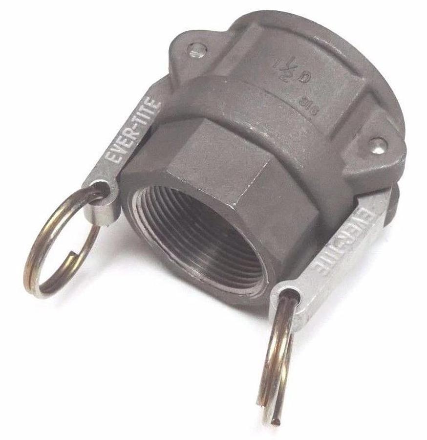 NEW EVER-TITE 1-1/2-D CAM AND GROOVE COUPLER 1-1/2"
