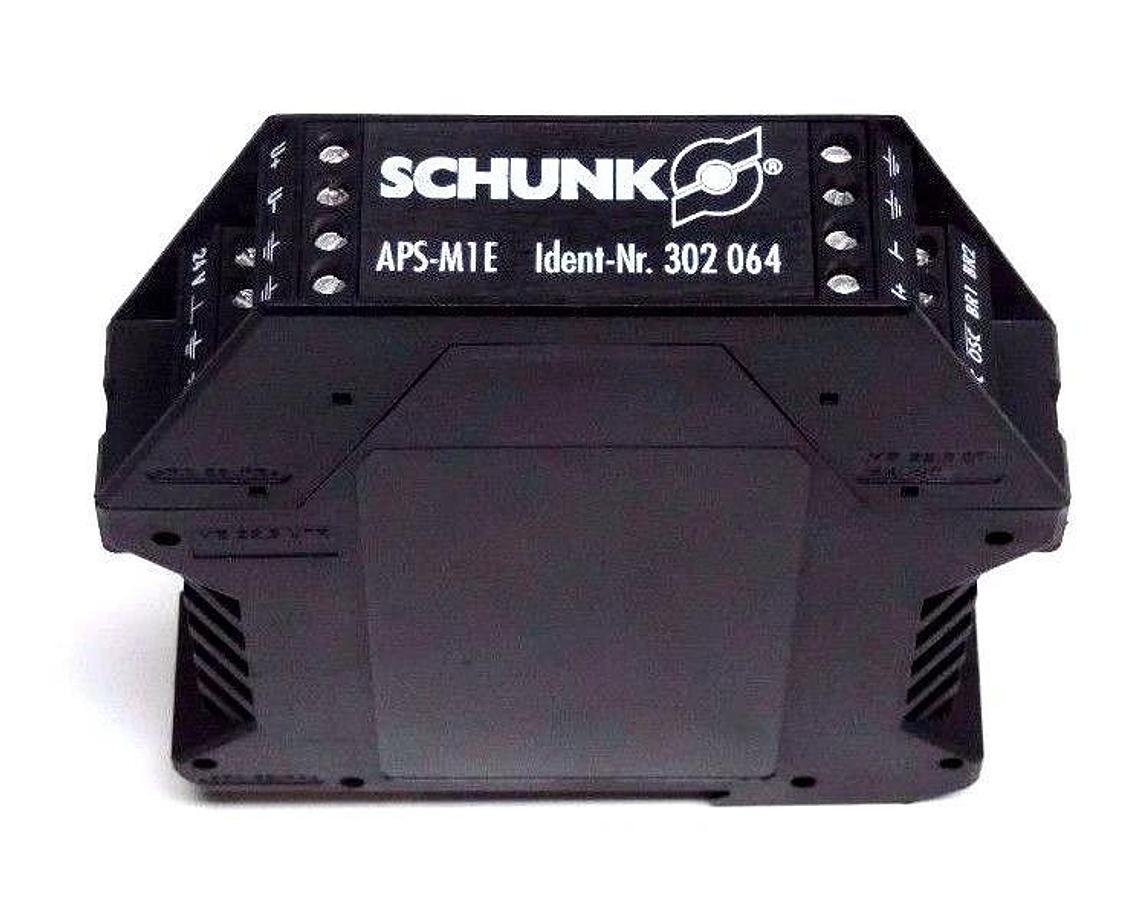 Used SCHUNK APS-M1E ANALOG POSITION PROCESSOR 302-064 APSM1E 302064